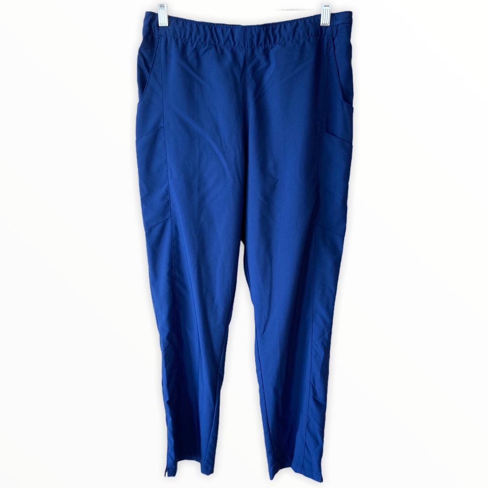 Spread Good Cheer Women’s Blue Scrubs Large - Picture 1 of 4